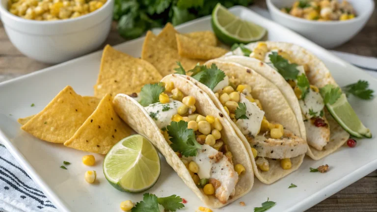 Street Corn Chicken Tacos That Break the Internet
