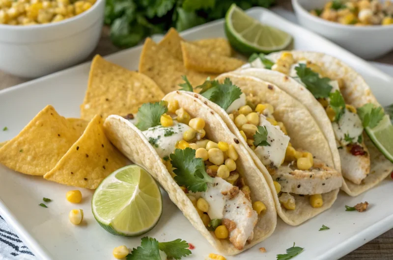 Street Corn Chicken Tacos That Break the Internet