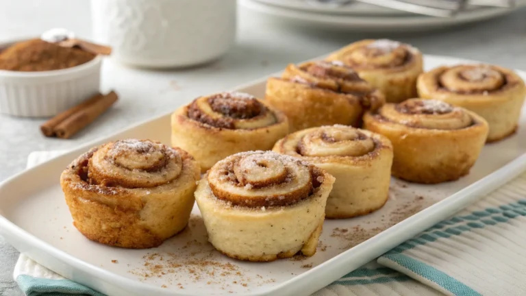 Mini No-Yeast Cinnamon Roll Bites: Hot, Fast, Unreal