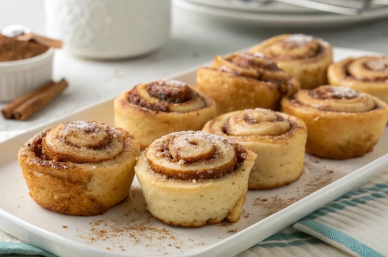 Mini No-Yeast Cinnamon Roll Bites: Hot, Fast, Unreal