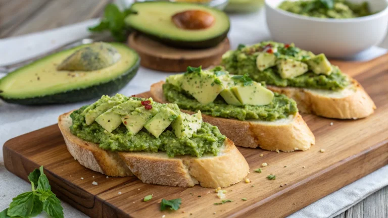 Avocado Bruschetta with Pesto: Crunchy, Creamy, Unforgettable