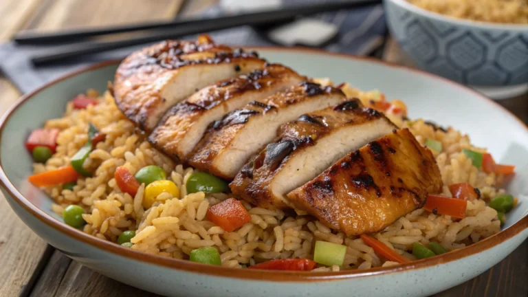 Sizzling Hibachi-Style Chicken with Fried Rice You’ll Crave