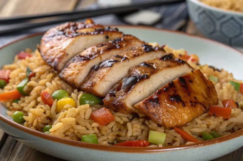 Sizzling Hibachi-Style Chicken with Fried Rice You’ll Crave