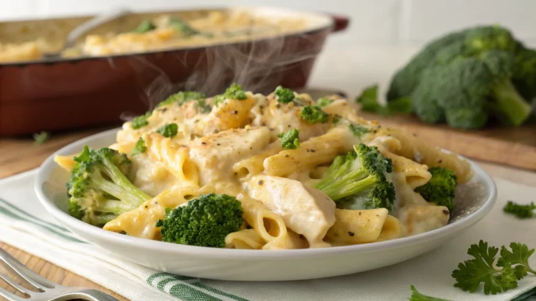 Creamy Chicken Broccoli Pasta Bake: Weeknight Hero