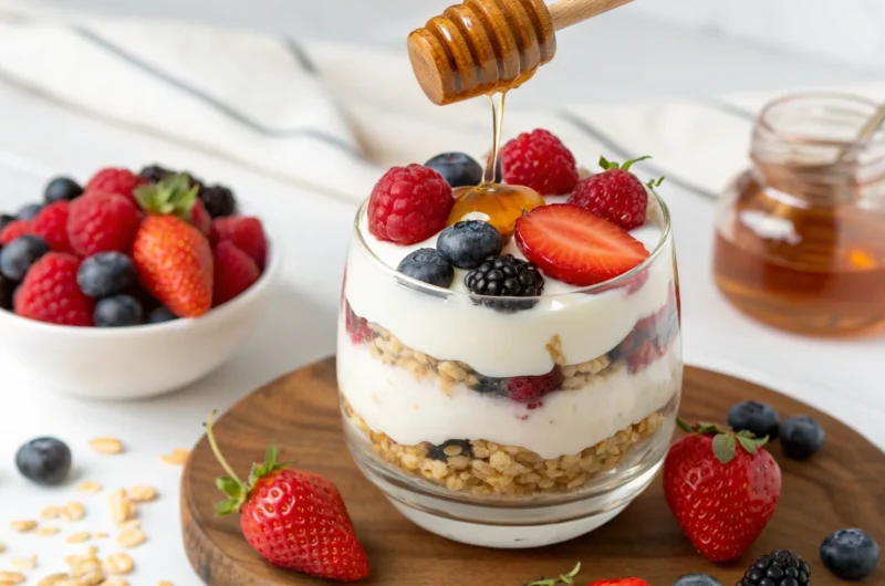 Greek Yogurt Parfait with Berries & Honey: The 5-Minute Breakfast Flex