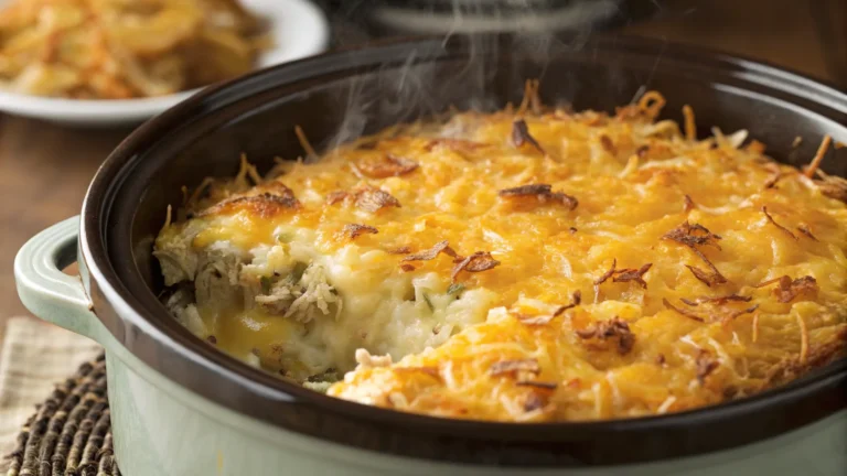 Cheesy Hashbrown Crockpot Casserole That Breaks the Internet