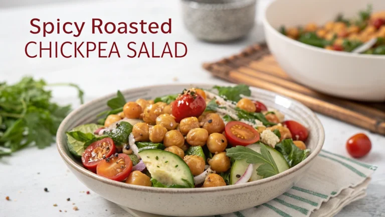 Spicy Roasted Chickpea Salad That Slaps: Crunch, Heat, Repeat