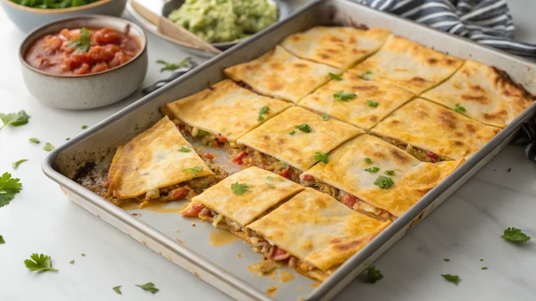 Sheet Pan Oven Quesadillas: Zero Mess, Max Crunch