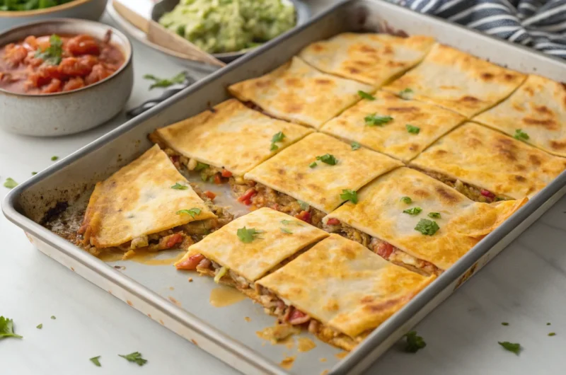 Sheet Pan Oven Quesadillas: Zero Mess, Max Crunch