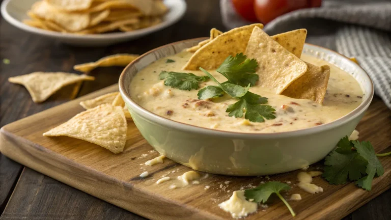 Homemade White Mexican Cheese Dip: The Party Melt You Need