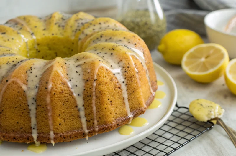 Zesty Lemon Poppy Seed Bundt Cake That Steals the Show