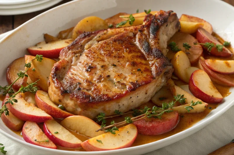 One-Pan Pork Chop with Apples: Weeknight Hero, Weekend Flavor