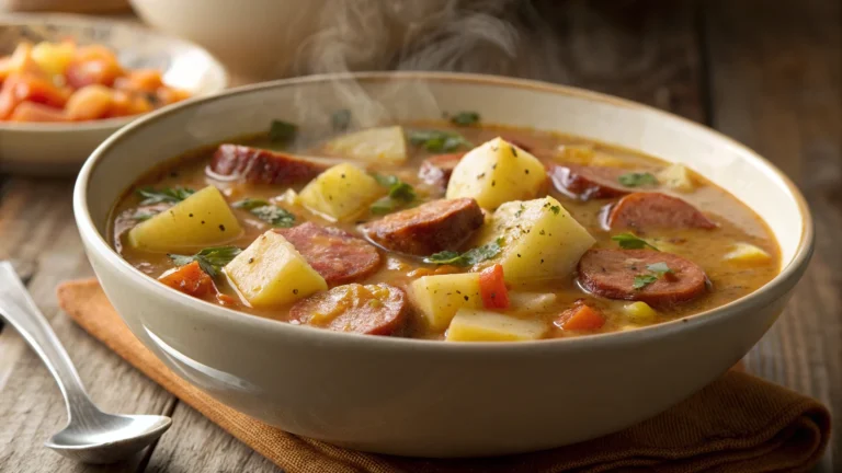 Crockpot Kielbasa Potato Soup Recipe