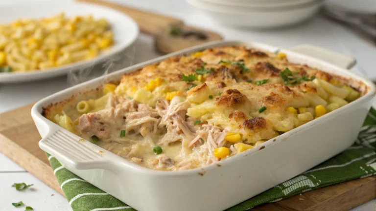 Creamy Tuna & Sweetcorn Pasta Bake: Weeknight Hero