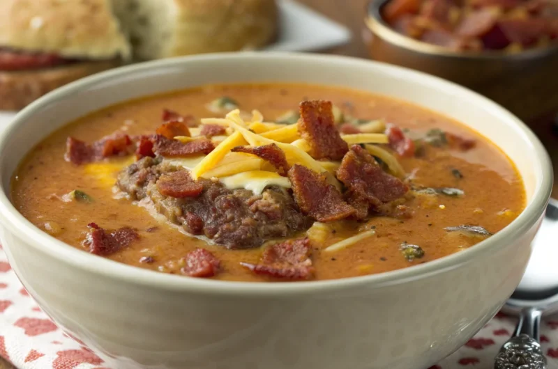 Bacon Cheeseburger Soup That Slaps: Cozy, Creamy, Crave-Worthy