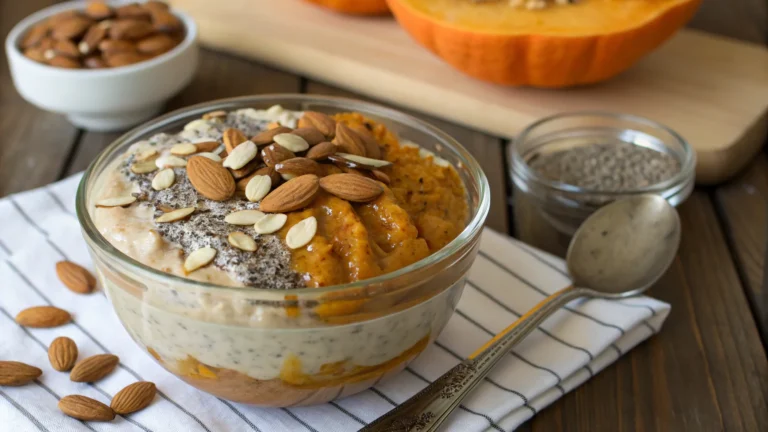 Protein-Packed Pumpkin Overnight Oats: Fall Gains in a Jar