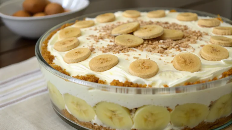 No-Bake Banana Pudding Cheesecake: Silky, Bold, Irresistible