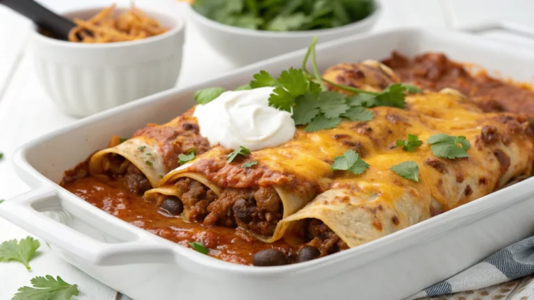 Cheesy Beef Enchilada Casserole: The Weeknight Showstopper