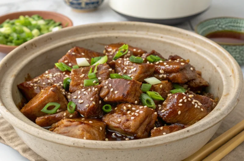 Slow Cooker Honey Garlic Pork: Set It, Forget It, Devour