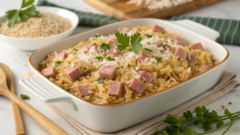 Leftover Ham and Rice Casserole: The Weeknight Hero You Forgot