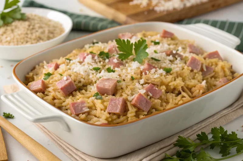 Leftover Ham and Rice Casserole: The Weeknight Hero You Forgot