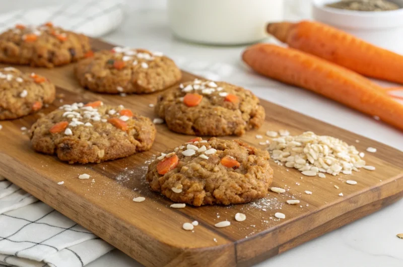 Healthy Oatmeal Carrot Cake Cookies You’ll Crave Daily