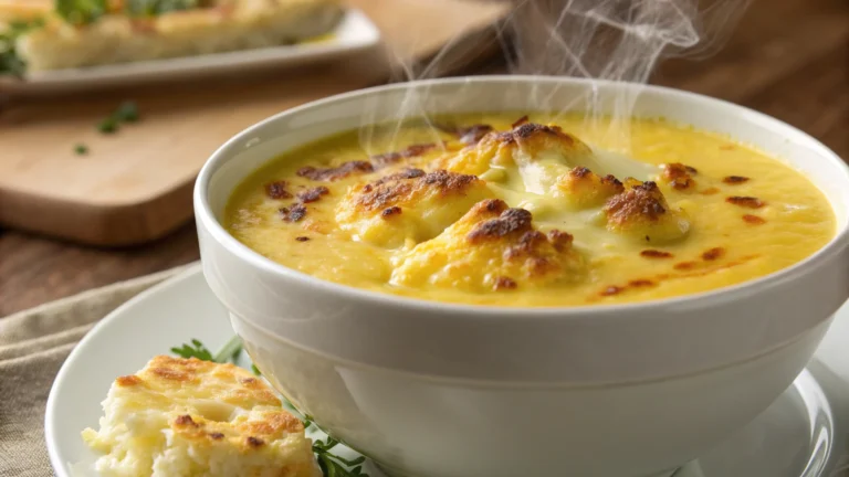 Classic Cauliflower Cheese Soup: Cozy, Creamy, Irresistible