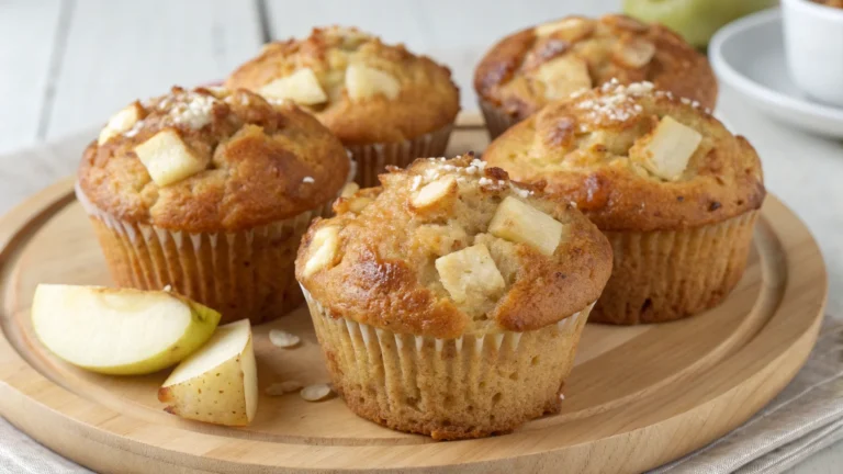Whole Wheat Apple Muffins That Taste Like a Cozy Hug