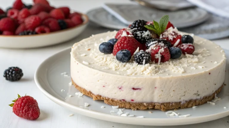 No-Bake Vegan Cheesecake That Outsmarts Your Oven