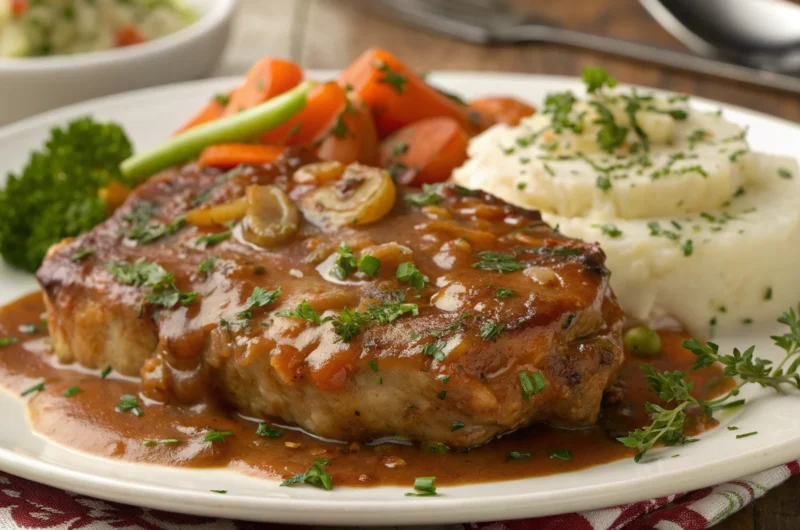 8-Hour Crockpot Smothered Pork Chops: Set It, Ace It, Devour