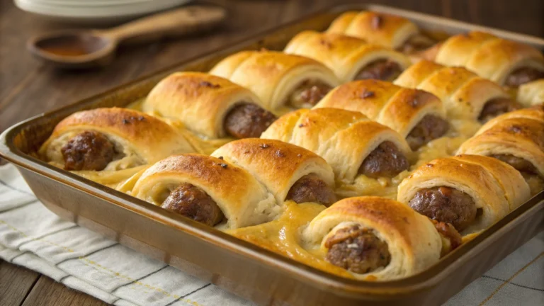 Classic Sausage Crescent Roll Casserole: Brunch Gold