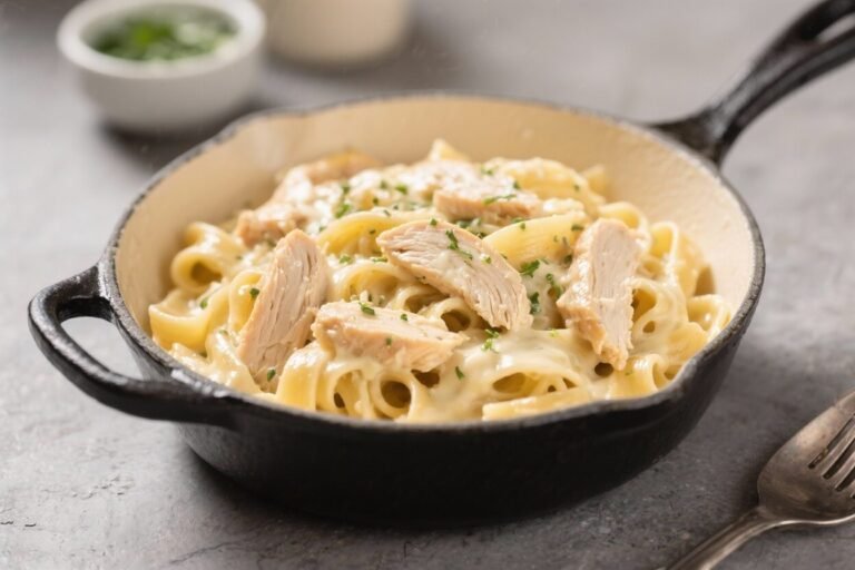 One Pot Chicken Alfredo Pasta – Creamy, Comforting, And Easy