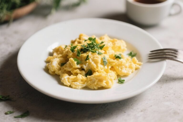 Classic Scrambled Eggs With Herbs – Creamy, Soft, and Ready in Minutes