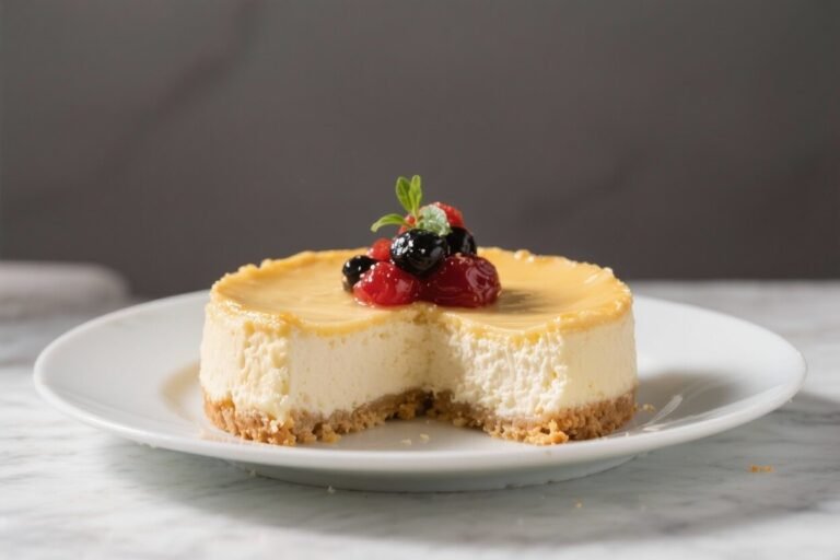 Italian Ricotta Cheesecake – Light, Luscious, and Classic