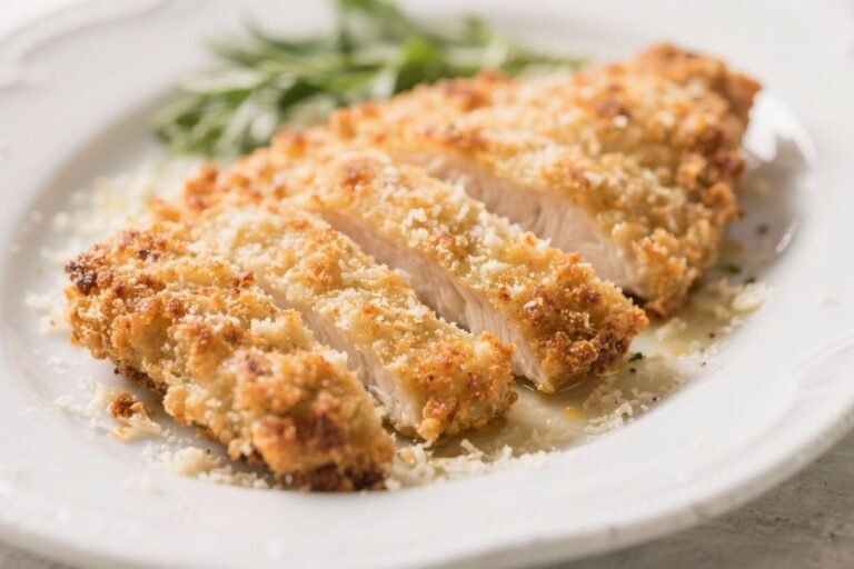 Crispy Parmesan Chicken Cutlets – Golden, Juicy, and Easy
