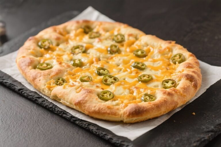 Cheesy Jalapeno Cheddar Focaccia Bread – Spicy, Buttery, and Extra Comforting