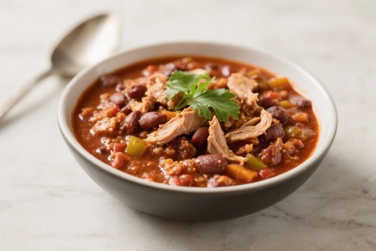 Beanless Turkey Chili – Hearty, Cozy, and Ready Any Night