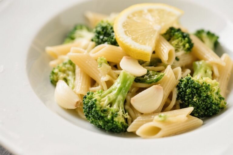 Lemon Garlic Pasta With Broccoli – Bright, Simple, and Satisfying