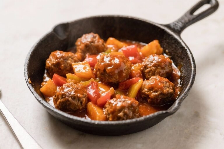 Meatball Sweet and Sour Sauce Skillet – A Weeknight Favorite With Big Flavor
