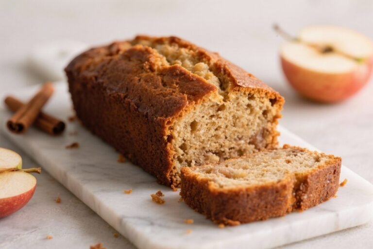 Apple Cinnamon Loaf Cake (Fall Baking) – Cozy, Simple, and Perfectly Spiced
