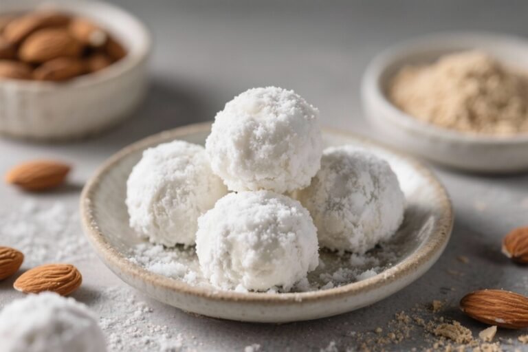 Keto Snowball Cookies With Almond Flour – Buttery, Nutty, and Low-Carb