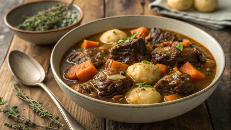 Traditional Jamaican Oxtail Stew: Rich, Sticky, Unreal Flavor