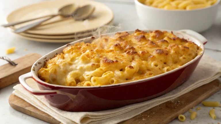 Three-Cheese Macaroni and Cheese That Breaks the Internet