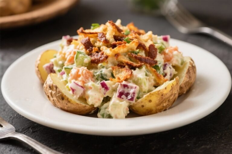 Loaded Baked Potato Salad – A Comforting, Crowd-Pleasing Classic