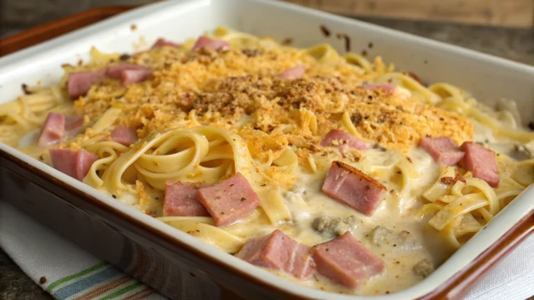 Creamy Ham Noodle Bake: Weeknight Comfort, Zero Fuss