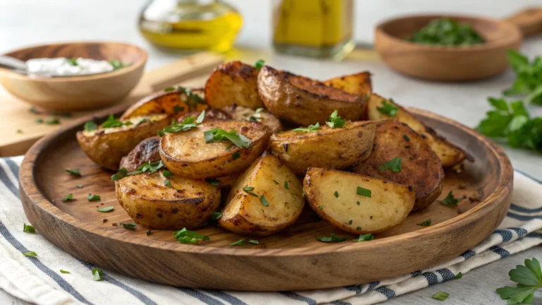 Smoky Garlic Herb Grilled Potatoes: Crispy, Buttery, Unreal