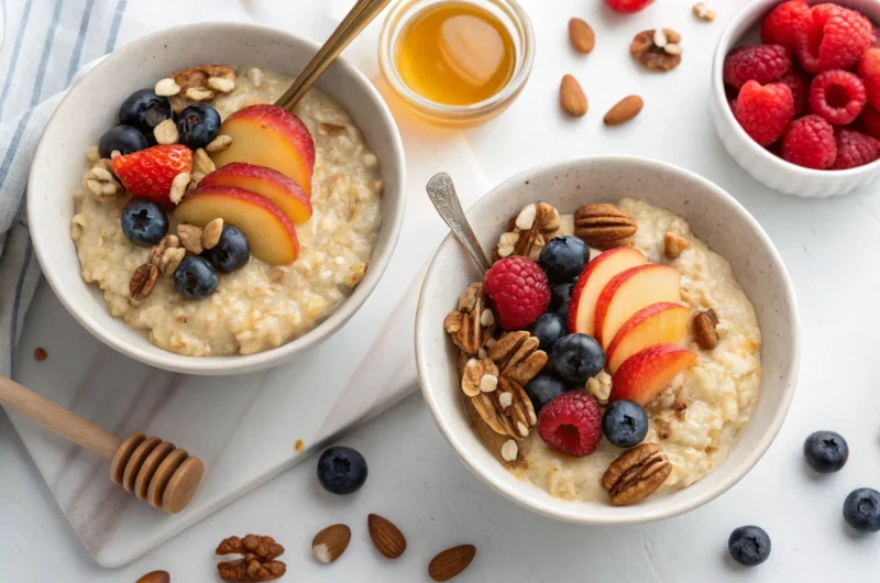 Hearty Healthy Breakfast Oatmeal Bowls That Actually Slap