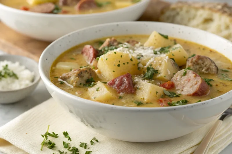 Creamy Italian Sausage and Potato Soup You’ll Crave Tonight