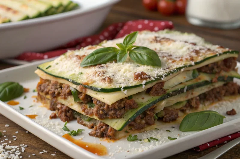 Low-Carb Zucchini Beef Lasagna That Beats the Real Thing