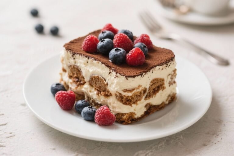 Easy Berry Tiramisu – A Light, Fresh Twist on a Classic